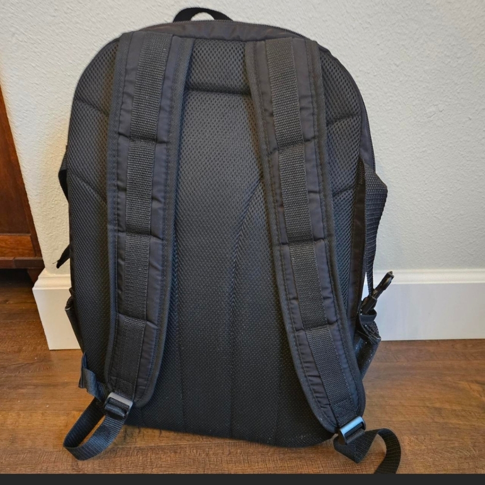 Nfinity Black Backpack With Red Infinity Logo - image 3